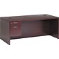 HON® 11500 Series Valido™ Office Collection in Mahogany, Single Left Pedestal Desk, 72Wx36"D