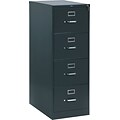 HON 310 Series Vertical File Cabinet, Legal, 4-Drawer, Charcoal, 26 1/2D (314CPS)