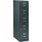 HON 310 Series 5-Drawer Vertical File Cabinet, Letter Size, Lockable, Charcoal, 26 1/2D (HON315PS)