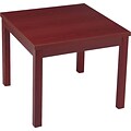 HON® Reception Room Furniture in Mahogany Finish, Corner Table