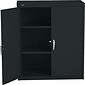 HON® Brigade® Steel Storage Cabinet, Assembled, 42Hx36Wx18D", Black