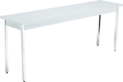HON® Utility Table, Grey/Grey, 18x72