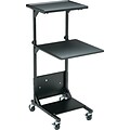 Balt® Adjustable-Height Projection Stand; 3-Shelf