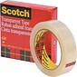 Scotch Transparent Clear Tape Refill, 1" x 72 yds., 3" Core, Clear, 36 Rolls/Pack, 36/Carton(600-12592CT)
