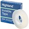 Highland Invisible Tape, 1/2 x 36 yds., 1 Roll (6200121296)