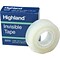 Highland Invisible Tape,  3/4 x 36 yds., 1/Roll (6200341296)