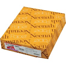 Neenah Classic® Linen Premium Writing Paper, Classic Natural White (NEE05201)