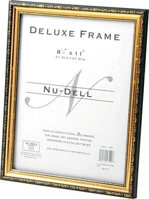 Deluxe Document Frame, Gold