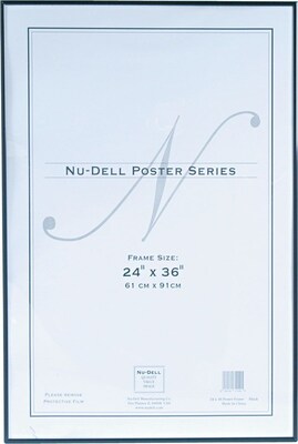 NuDell™ Metal Poster Frame, Black, 24 x 36