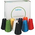 Trai-tex® Yarn Dispenser, 3-Ply School Roving Weight Yarn, 9 Cones per Carton