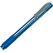 Pentel Clic Eraser Stick, Blue Barrel, Each (ZE22C/ZE21C)