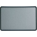 Staples Faux Granite Bulletin Board, Black Plastic Frame, 2W x 1.5H