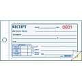 Rediform Money Receipt Books, Carbonless, 2 Parts, 2 3/4 x 5, 50 Sheets (8L820)