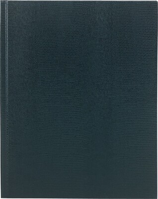 Blueline Executive and Journals 1-Subject Professional Notebooks, 8.5" x 11", College Ruled, 75 Sheets, Black (REDA1082)