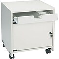 Safco 2-Shelf Paper Machine Stand, Gray (1854GR)