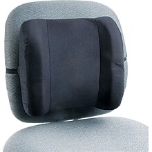 Safco® Remedease High Profile Backrest, Black, 12 1/2H x 13W x 4 1/2D
