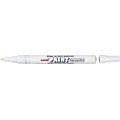 Uni PAINT Oil-Based Markers, Fine Tip, White, 12/Pack (63713)