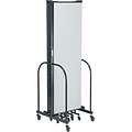 Screenflex® 11-Panel FREEstanding™ Portable Room Dividers, 6H x 205L, Grey