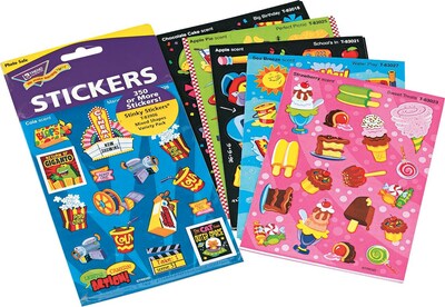 Stinky Stickers® Scratch-and-Sniff Variety Pack;Mixed Shapes Variety Pack,350/Pk