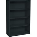 Tennsco® Metal Bookcases in Black, 52-1/2