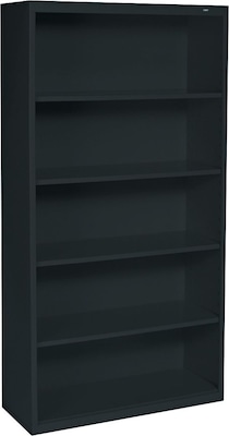 Tennsco® Metal Bookcases in Black, 66
