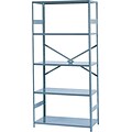 Tennsco® 75H Commercial Shelving, 5 Shelves, 36x18