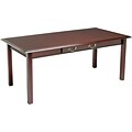 DMI® Mahogany Governors Office Collection, 72 Table  Desk