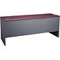 HON® 38000 Series Steel Kneespace Credenza with Locks, Charcoal, 72"W x 24"D x 29 1/2"H