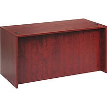 Alera™ Valencia Series Executive Suites in Medium Cherry, Straight Front Desk Shell, 60W