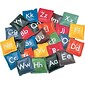 Champions Vinyl-Covered Alphabet Bean Bag Set, 5" Bags, 8 Assorted Colors, 26/St