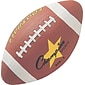 Champions Water-Resistant Rubber-Covered Sports Ball, Brown, 12" Intermediate Size Football