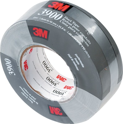 3M 3900 Multi-Purpose Duct Tape, Silver, 2x 60 Yards