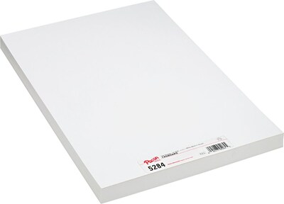 Pacon 125-lb. Tagboard, 12" x 18", White, 100/Pack (5284)