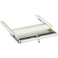 HON® Metal Center Drawer with Lock for Desks/Credenzas, 19W, Putty