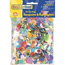 Chenille Kraft Company Creativity Street Sequins and Spangles Assortment