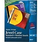 Avery Jewel Case Inserts for InkJet Printers, 5 1/4" x 4 1/2", Matte White,  2 inserts per Sheet, 10 Sheets/Pack (8693)