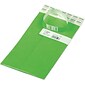 Advantus Sequentially Numbered Crowd Control Wristbands, Green, 100/Pack (75443)