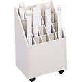 Safco® Mobile Files, for Small Roll, Tube Size: 2-3/4x2-3/4, 20 Tubes/file