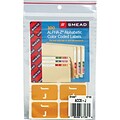 Smead® AlphaZ ACCS Color-Coded Alphabetic Label, J, Yellow, 100 Labels per Pack (67180)