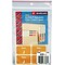 Smead® AlphaZ ACCS Color-Coded Alphabetic Label, J, Yellow, 100 Labels per Pack (67180)