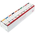 Smead DCC Identification & Color Coding Label 0-9, 1-1/2 x 1-1/2, Assorted Color, 250/Roll, 10 Rol