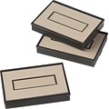 Offistamp Double Blank Dry Replacement Stamp Pads, 3/Pack (034515)