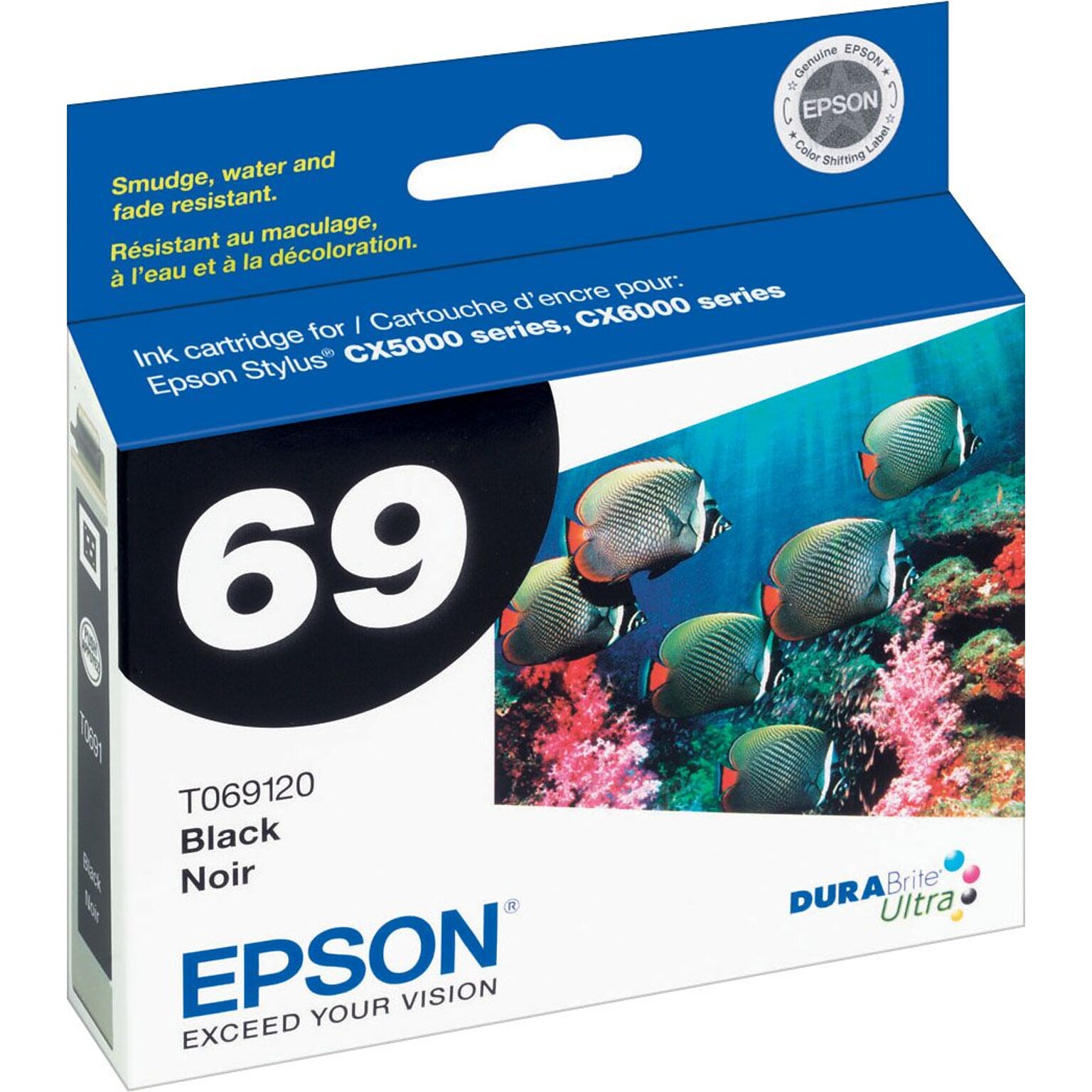 Epson T69 Black Standard Yield Ink  Cartridge