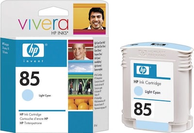 HP 85 Light Cyan Standard Yield Ink Cartridge (C9428A)