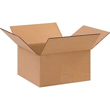 10 x 10 x 5 Shipping Boxes, 32 ECT, Brown, 25/Bundle (10105)