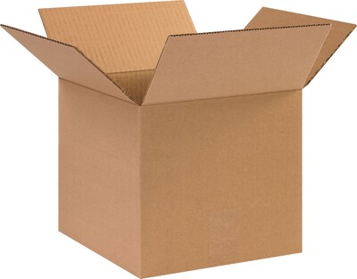 10 x 10 x 9 Shipping Boxes, 32 ECT, Brown, 25/Bundle (10109)