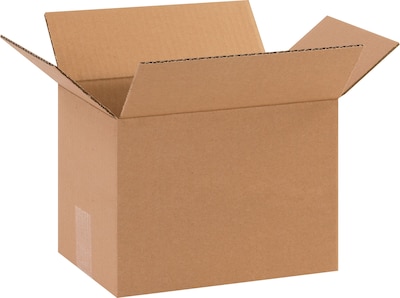 10 x 7 x 7 Shipping Boxes, 32 ECT, Brown, 25/Bundle (1077)