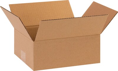 10 x 8 x 4 Shipping Boxes, 32 ECT, Brown, 25/Bundle (1084)