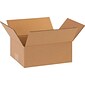 10" x 8" x 4" Shipping Boxes, 32 ECT, Brown, 25/Bundle (1084)