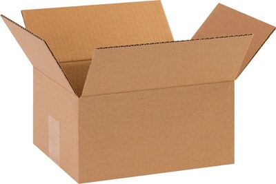 10 x 8 x 5 Shipping Boxes, 32 ECT, Brown, 25/Bundle (1085)
